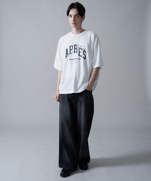 ホワイト　モデル：180㎝　L着用