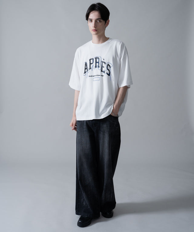 ホワイト　モデル：180㎝　L着用