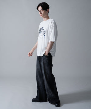 ホワイト　モデル：180㎝　L着用