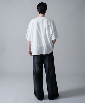 ホワイト　モデル：180㎝　L着用