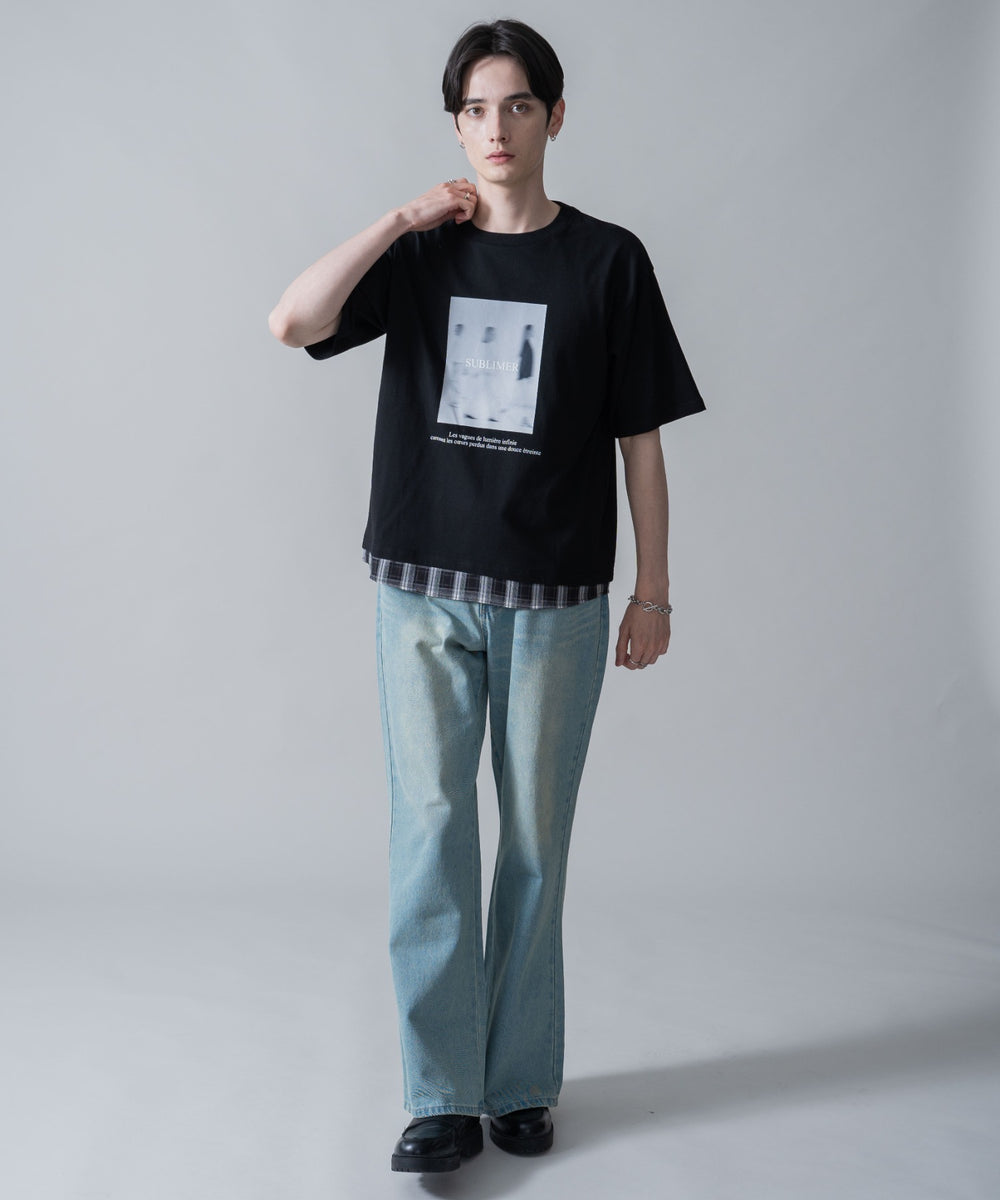 ブラック　モデル：180㎝　L着用