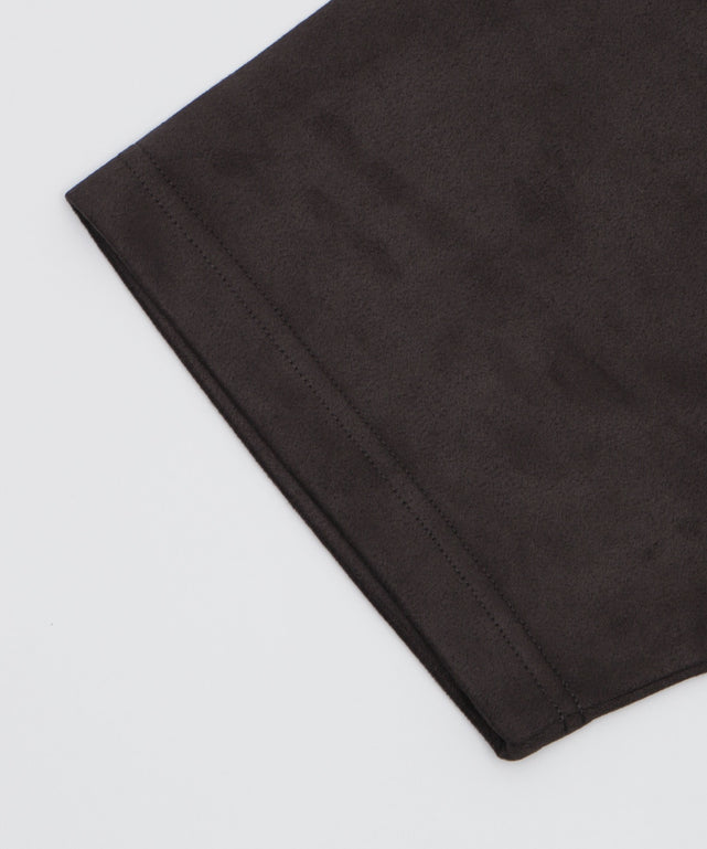 フェイクスウェードエンボスロゴT（SS）