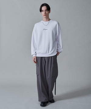 ホワイト　モデル：180㎝　L着用