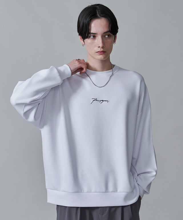 ホワイト　モデル：180㎝　L着用