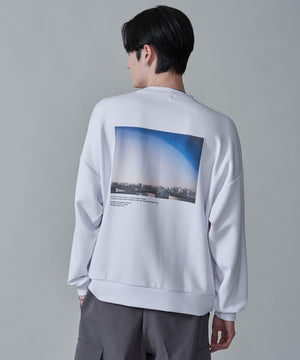 ホワイト　モデル：180㎝　L着用