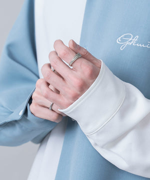 ドライポリカラーブロックシャツ（LS）