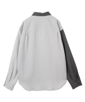 ドライポリカラーブロックシャツ（LS）
