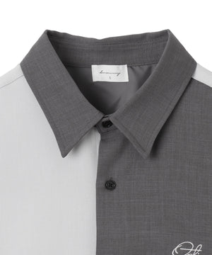 ドライポリカラーブロックシャツ（LS）