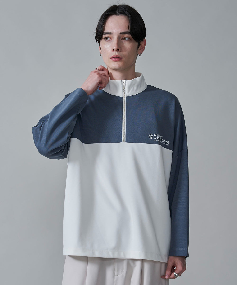 ブルー　モデル：180㎝　L着用