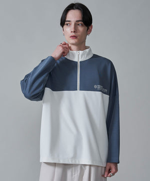 ブルー　モデル：180㎝　L着用