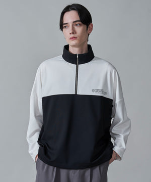 ホワイト　モデル：180㎝　L着用