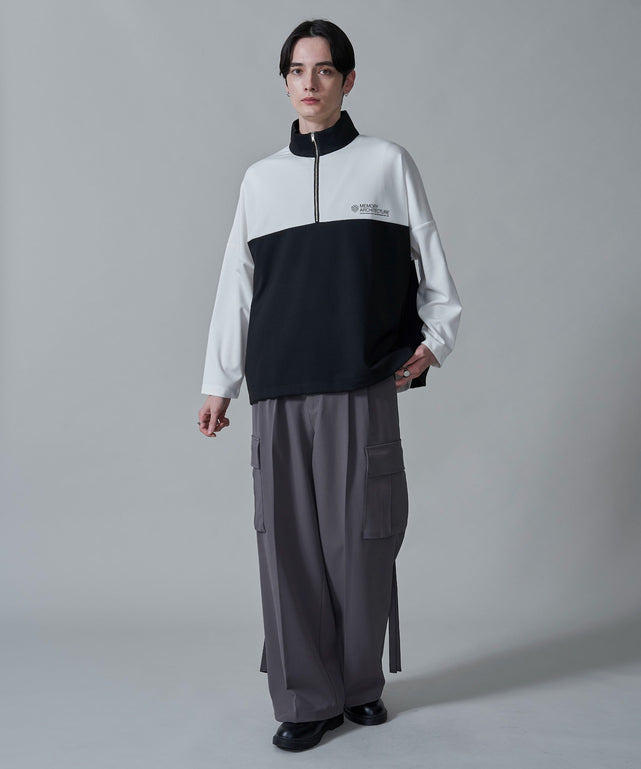 ホワイト　モデル：180㎝　L着用