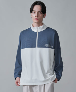 ブルー　モデル：180㎝　L着用