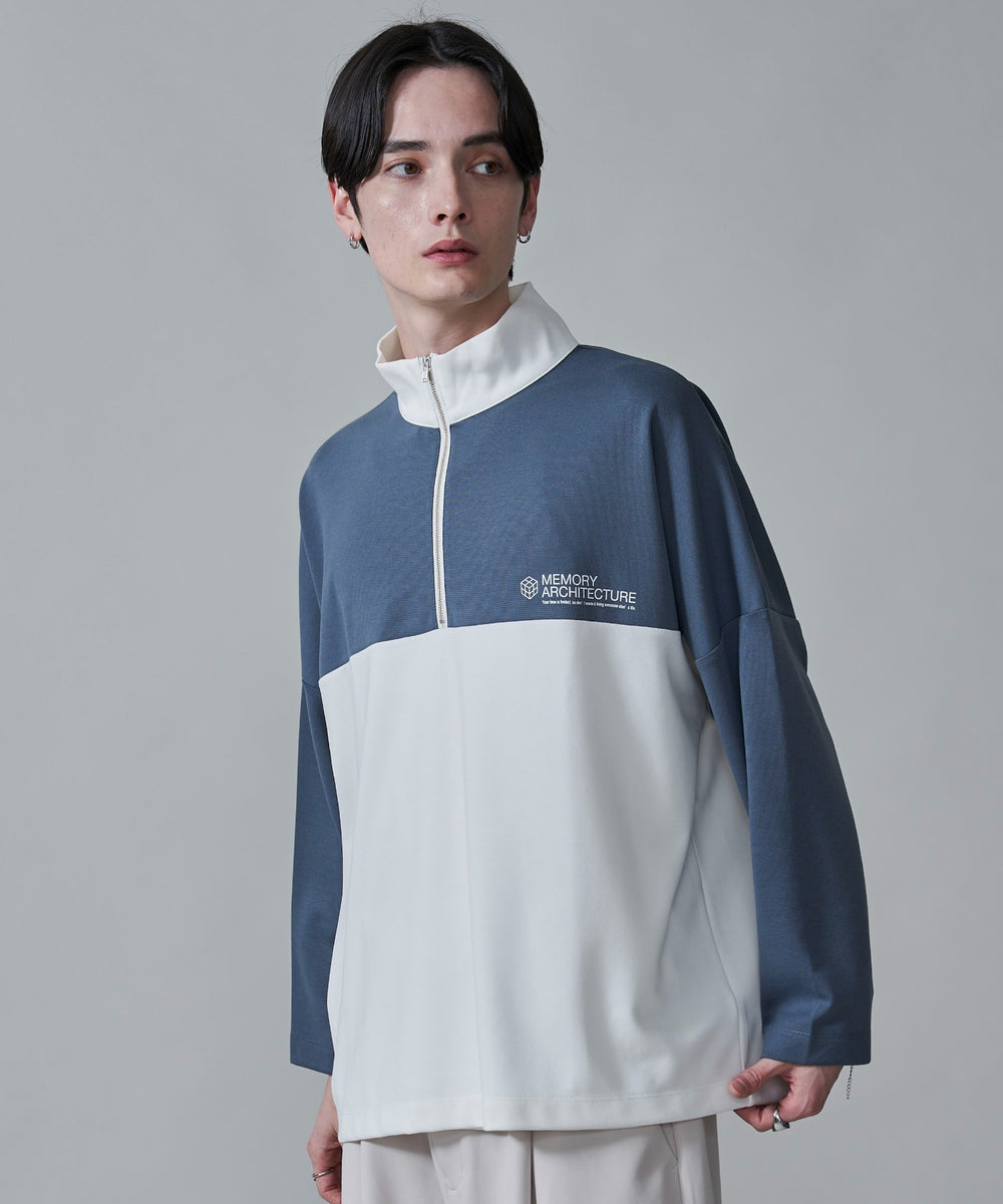 ブルー　モデル：180㎝　L着用