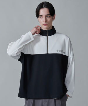 ホワイト　モデル：180㎝　L着用