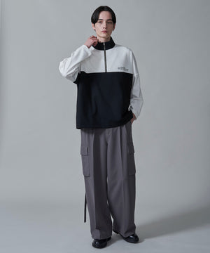 ホワイト　モデル：180㎝　L着用