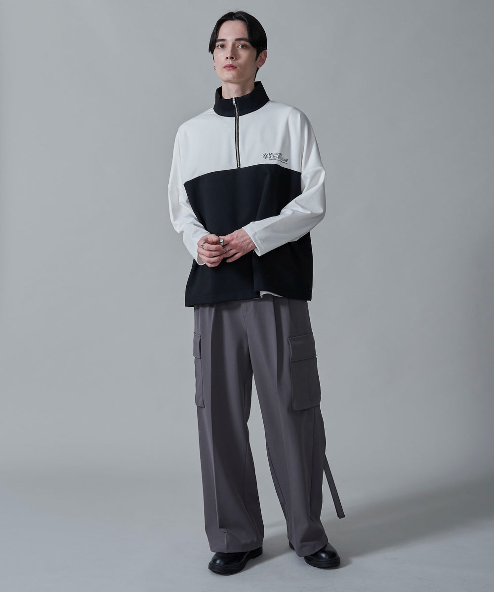 ホワイト　モデル：180㎝　L着用