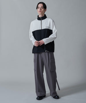 ホワイト　モデル：180㎝　L着用