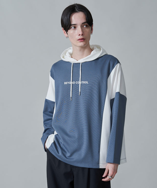 ブルー　モデル：180㎝　L着用