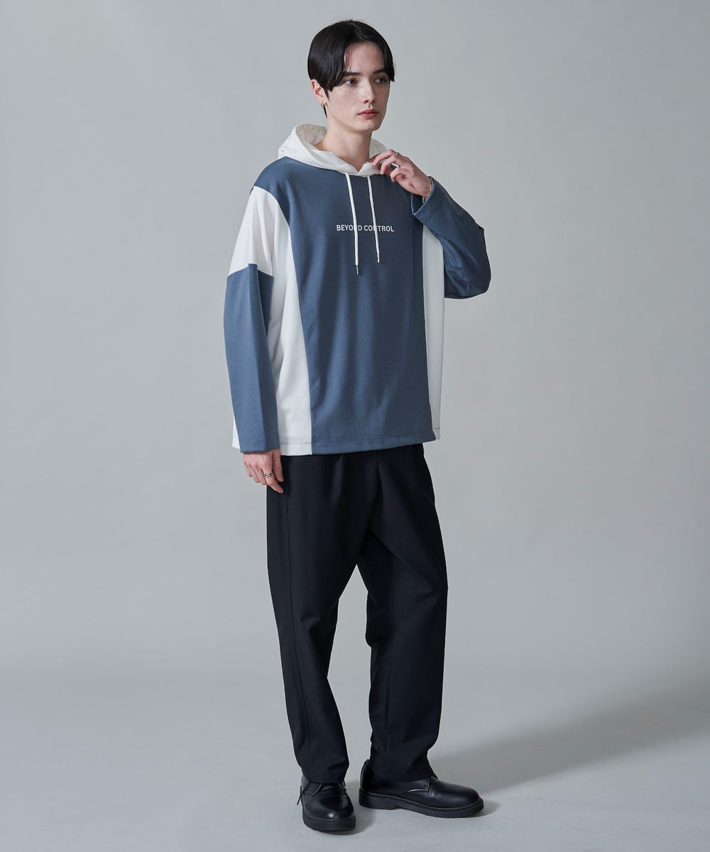 ブルー　モデル：180㎝　L着用