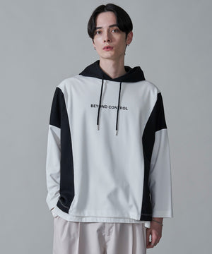 ホワイト　モデル：180㎝　L着用