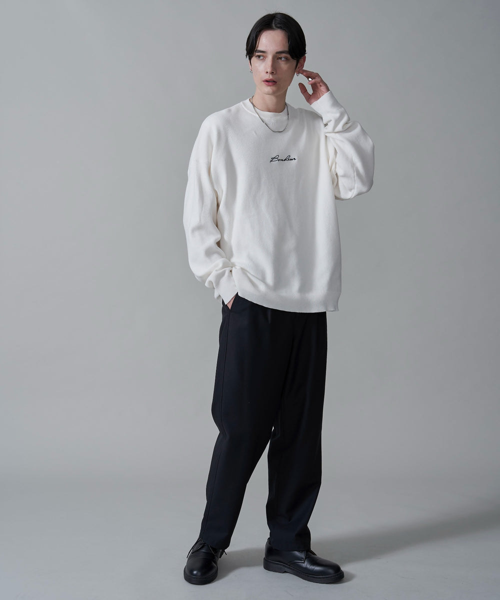 オフホワイト　モデル：180㎝　L着用