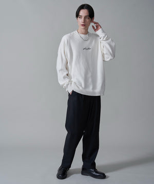 オフホワイト　モデル：180㎝　L着用