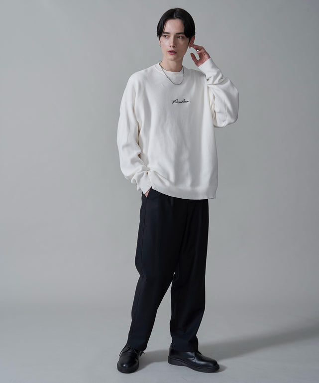 オフホワイト　モデル：180㎝　L着用