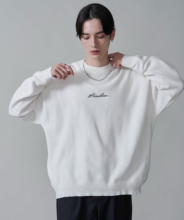 オフホワイト　モデル：180㎝　L着用