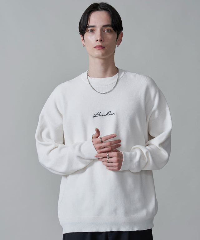 オフホワイト　モデル：180㎝　L着用