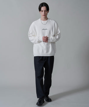 オフホワイト　モデル：180㎝　L着用