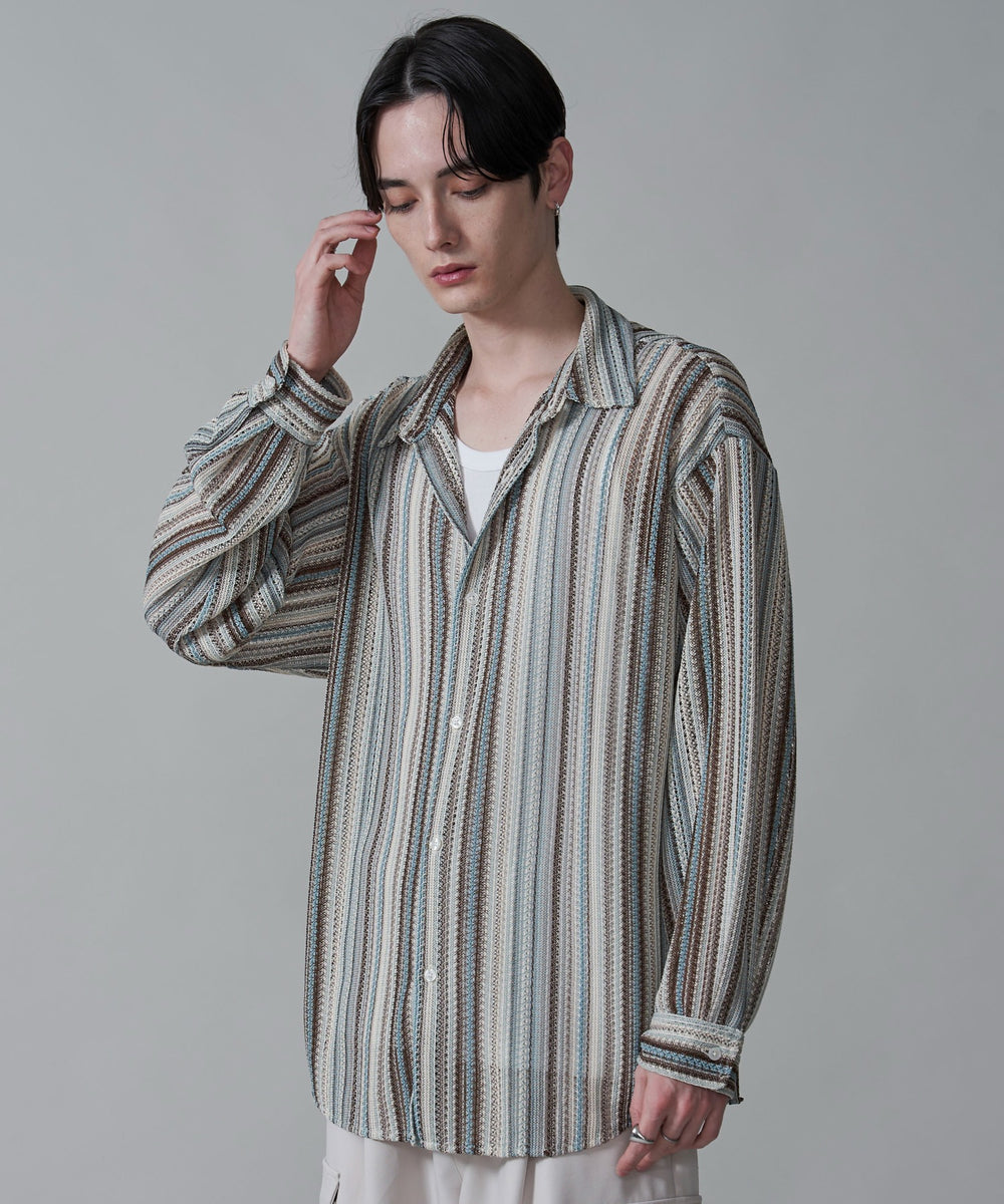 オフホワイト　モデル：180㎝　L着用