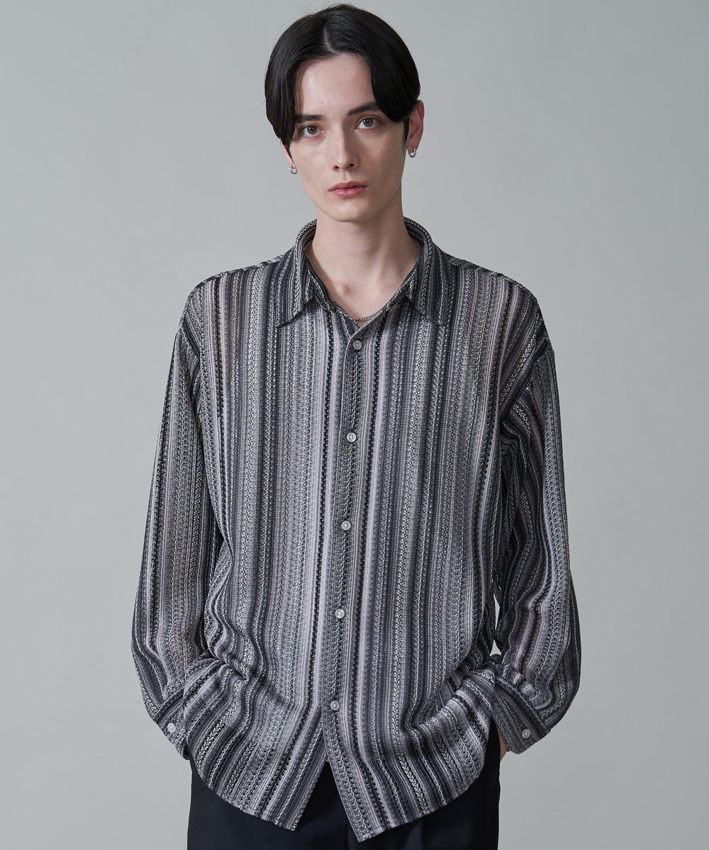 グレー　モデル：180㎝　L着用