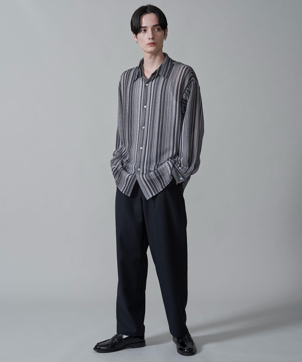 グレー　モデル：180㎝　L着用