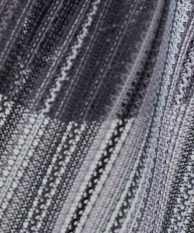 ストライプメッシュBIGシャツ（LS）