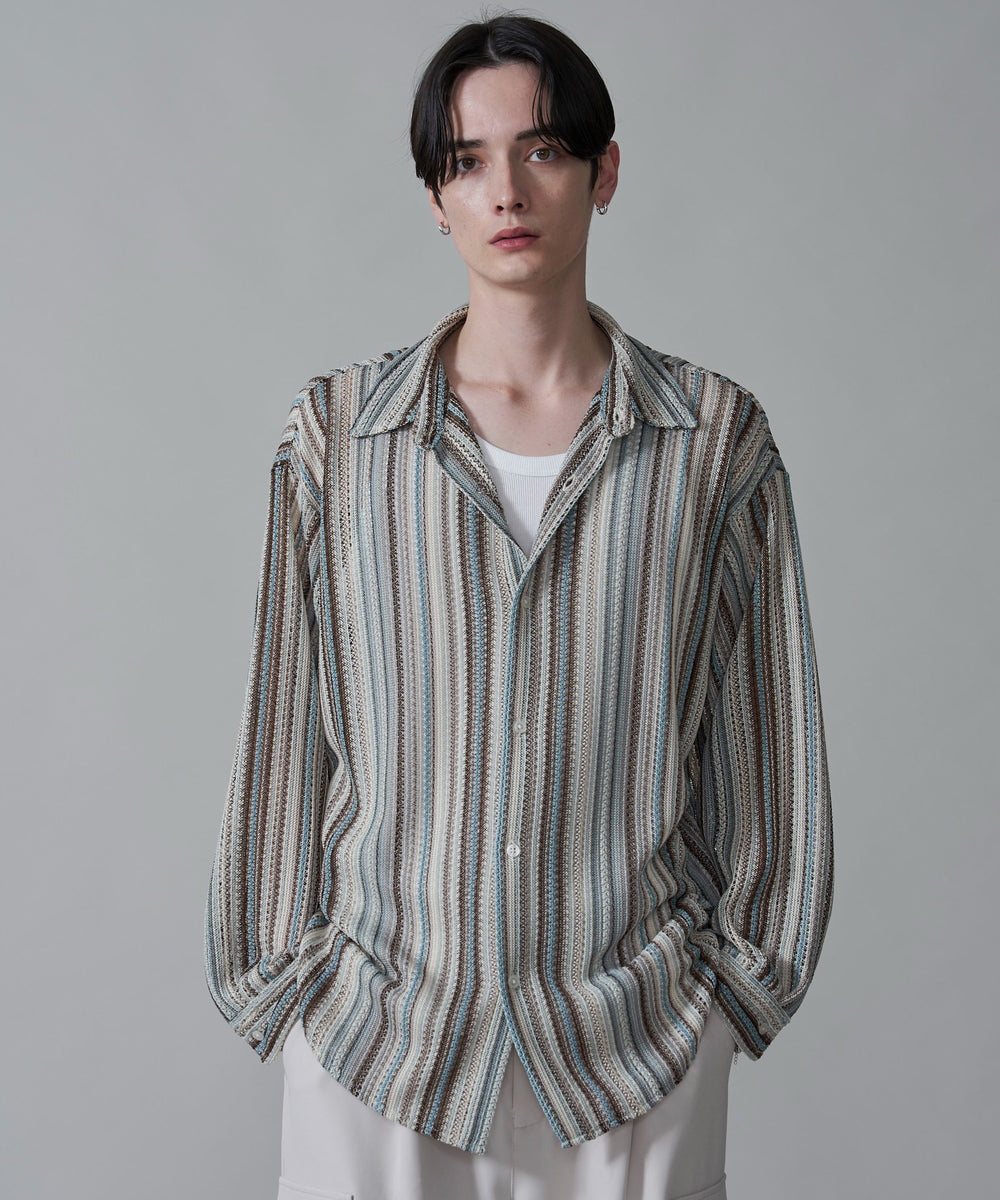 オフホワイト　モデル：180㎝　L着用