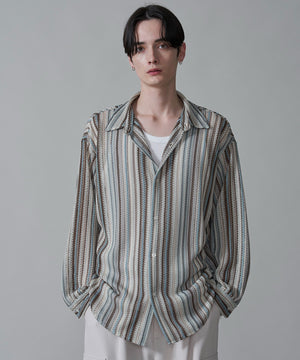 オフホワイト　モデル：180㎝　L着用