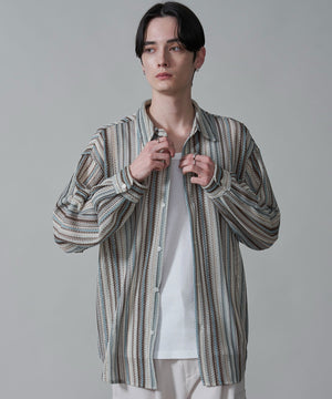 オフホワイト　モデル：180㎝　L着用