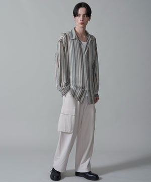 オフホワイト　モデル：180㎝　L着用