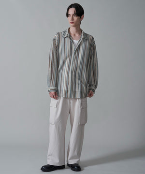 オフホワイト　モデル：180㎝　L着用