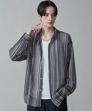 グレー　モデル：180㎝　L着用