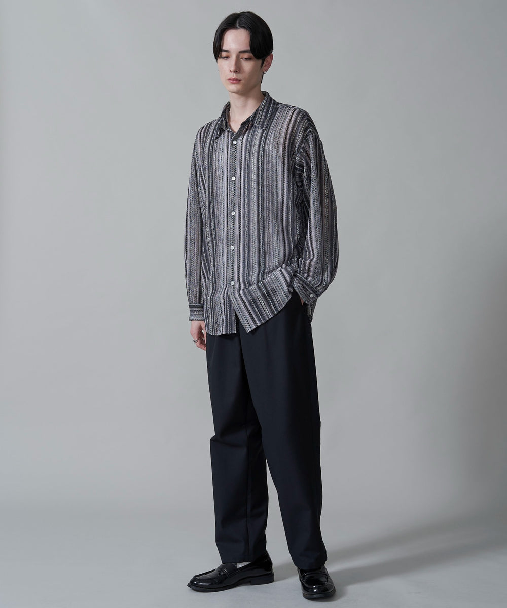 グレー　モデル：180㎝　L着用