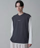 カルゼアンサンブルベスト（LS）/チャコール　モデル：180㎝　L着用