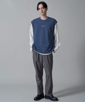 ブルー　モデル：180㎝　L着用