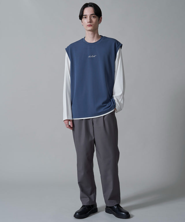 ブルー　モデル：180㎝　L着用