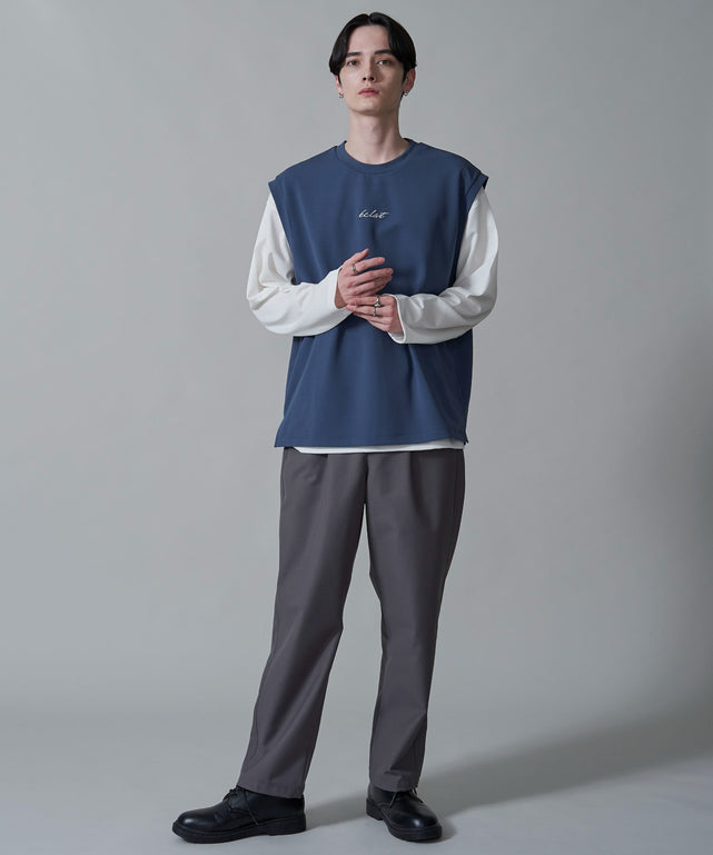 ブルー　モデル：180㎝　L着用