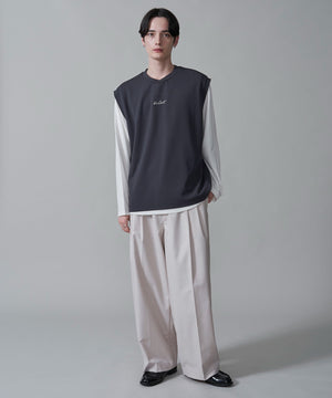 チャコール　モデル：180㎝　L着用