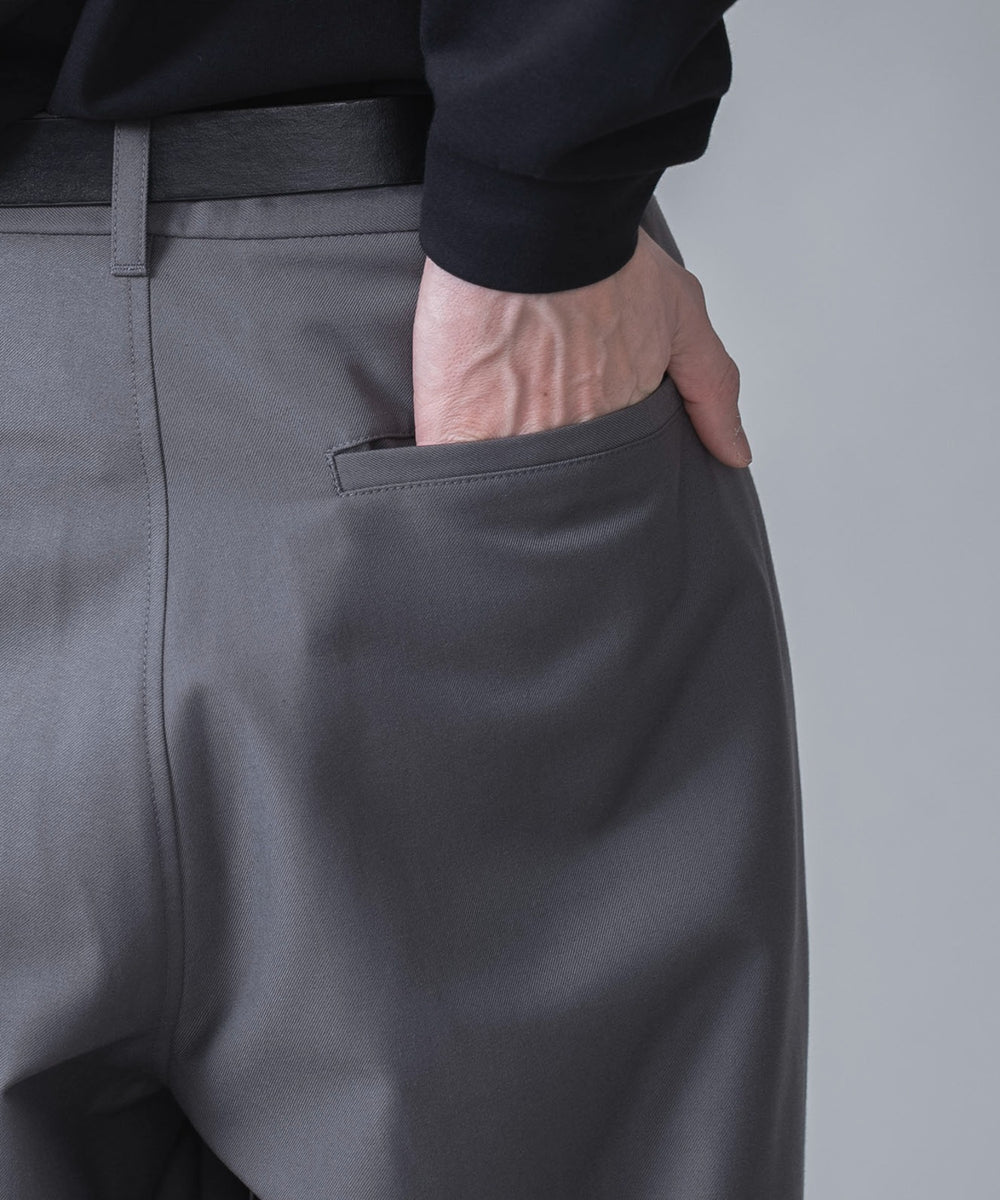 TRベルト付きスラックス