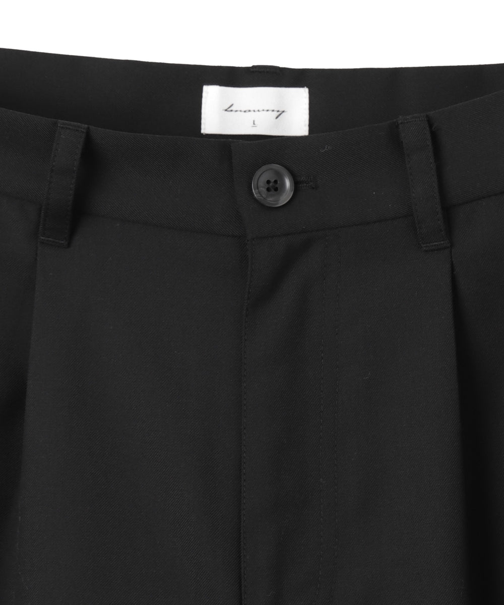 TRベルト付きスラックス