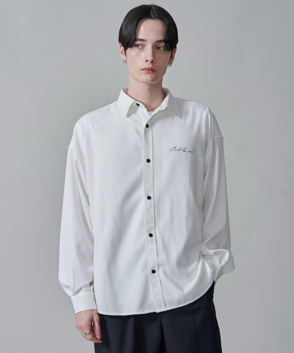 ホワイト　モデル：180㎝　L着用